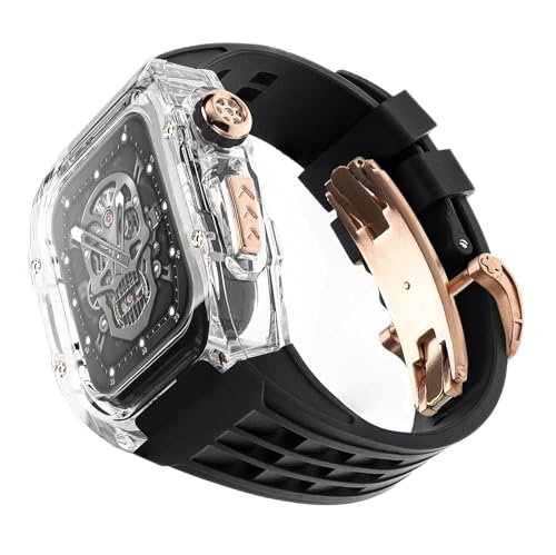 Ultra 49mm RM Glacier Transparent Watch Hülle Gummi -Uhr -Gurt -Mod -Kit , für Ultra 8 7 6 5 4 Se 45mm 44mm 49mm Modification Kit Kit Ultra 49mm RM Glacier Transparent Watch Hülle Gummi -Uhr -Gurt -Mod -Kit , für Ultra 8 7 6 5 4 Se 45mm 44mm 49mm Modification Kit Kit von GMJGCIRVC