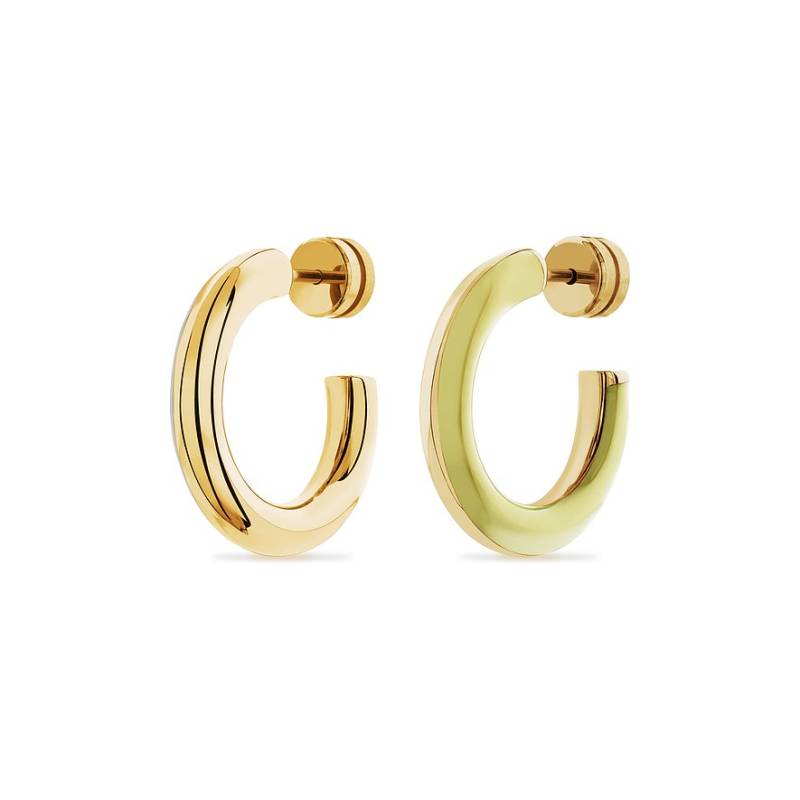 Guido Maria Kretschmer Creolen 88722655 Edelstahl, Emaille von Guido Maria Kretschmer