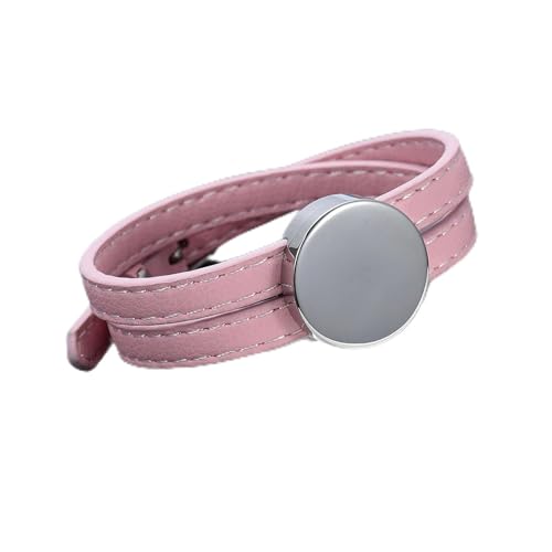 GMLRTOSPT Edelstahlarmbänder Lederarmband Unisexarmband Gedenkarmband-Armband_b-22cm von GMLRTOSPT