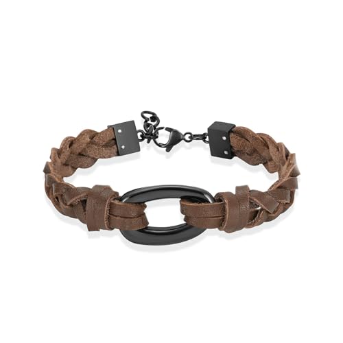 GMLRTOSPT Lederarmbänder Edelstahl Mehrschichtige Geflochtene Seilarmbänder für Männer und Frauen Armbänder Schmuck-1 GMLRTOSPT Lederarmbänder Edelstahl Mehrschichtige Geflochtene Seilarmbänder für Männer und Frauen Armbänder Schmuck-1 von GMLRTOSPT