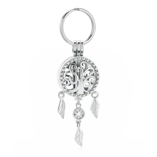 GMLRTOSPT Schlüsselanhänger für die Einäscherung der Asche, Urnen-Schlüsselanhänger, Aschehalter, Andenkenschmuck für Mensch/Haustier, 1 GMLRTOSPT Schlüsselanhänger für die Einäscherung der Asche, Urnen-Schlüsselanhänger, Aschehalter, Andenkenschmuck für Mensch/Haustier, 1 von GMLRTOSPT