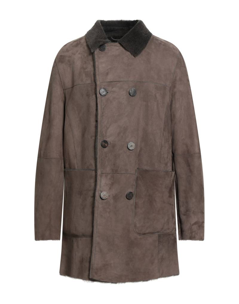 GMS-75 Shearling- & Kunstfell Herren Maulwurfsgrau von GMS-75