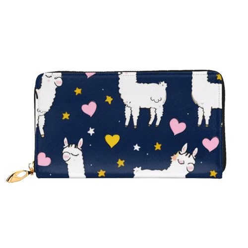 GMSGHJHDR 3D Kamel Herz Lange Leder Geldbörse für Frauen mit Reißverschluss - PU Leder Geldbörse mit mehreren Kartenfächern und Münzfach, Stilvolle Clutch Phone Card Holder, Größe 3D, Einheitsgröße, von GMSGHJHDR