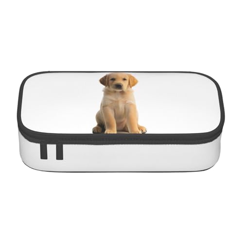 GMSGHJHDR Federmäppchen mit großem Fassungsvermögen. Stockente mit 3D-Druck, Schul-Schreibwaren-Organizer-Tasche mit Reißverschlussfächern, Federmäppchen für Mädchen, Jungen, Studenten, Welpen von GMSGHJHDR