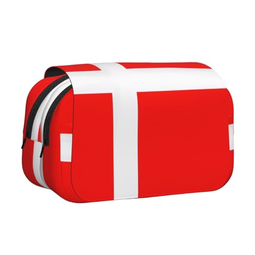 GMSGHJHDR Großes Federmäppchen mit Astronauten-Galaxie-Motiv, 3D-Druck, doppeltes Klapp-Federmäppchen, Doppelreißverschluss, Stiftetasche, Schreibwaren-Aufbewahrung, Organizer für Schule, Studenten von GMSGHJHDR