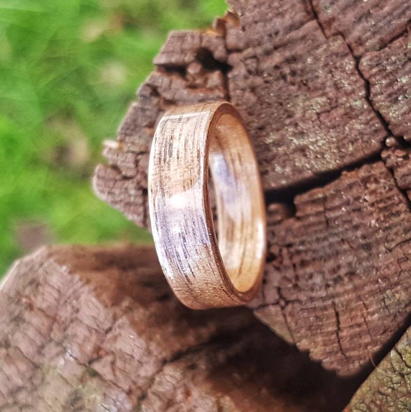 Nussbaum Bugholz Ehering von GMWoodStock