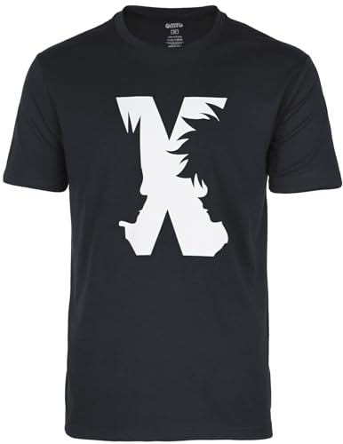 GMYG Japanisches Anime Hunter Hunter Gon Freecss X Killua Zoldyck Graphic Prämie 100% Baumwolle Drucken Kurzarm Manga T-Shirt(Schwarz,S) von GMYG