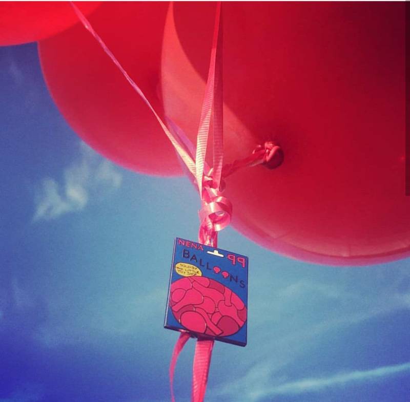 99 Rote Ballons Luft Pin von GMarshallArts