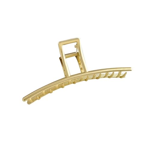 GNALIA 1 Stück Metall Haarschmuck Haarklammern Haarstyling-Zubehör für Damen Mädchen dickes und dünnes Haar, für Mädchen Damen Hochzeit Valentinstag Geschenke，Golden von GNALIA