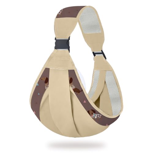 GNALIA Babytrage Seitlich Hüfttrage Kleinkind Mesh Atmungsaktiv Kleinkind Trage Einstellbar Auf Einer Schulter Ergonomische Praktische Baby Tragegurt Für Babys Von 3 Bis 36 Monaten von GNALIA