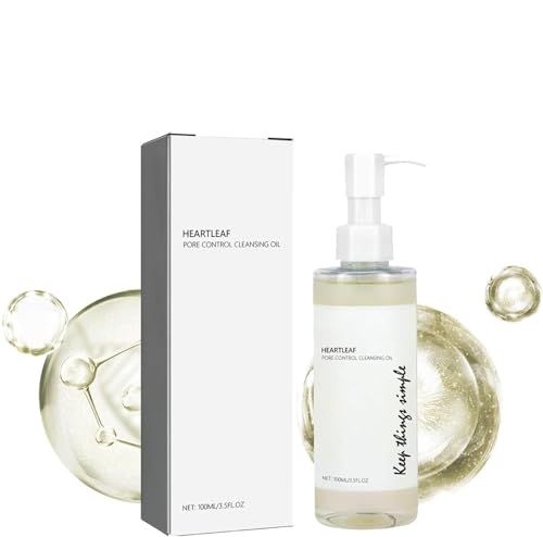 Pore Control Cleansing Oil,Tiefenreinigendes Gesichtsreinigungsöl,Reinigungsöl für das Gesicht,Reinigungsöl zur Porenkontrolle,Gesichtsreinigungsöl zur Entfernung von Make-up von GNAUMORE