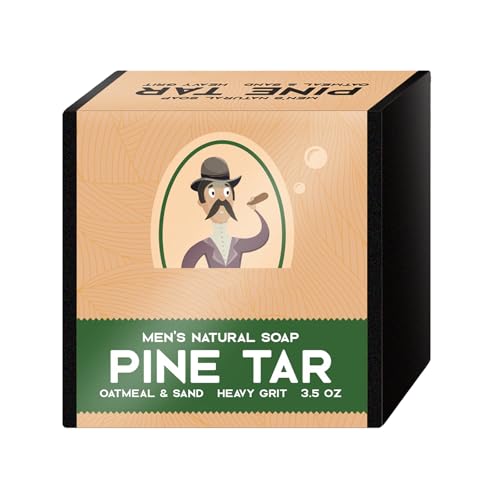Seife Bar Für Männer,All-Natural Soap Bar for Men,Natürliche Herrenseife,Alle Natürlichen Seifenstücke zur Remove Skin Dirt And Oil,Entfettung und Entfernung von Milben von GNAUMORE