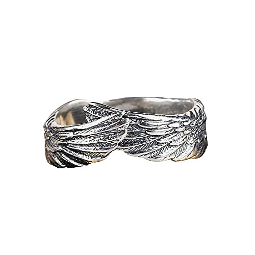 Verstellbare Chunky Für Damen Paare Rings - Unisex Engelsflügel Hip Hop Charm Offene Finger Ring,Statement Stapelbar Frauen Daumen ring,Weihnachten Party Schmuck Geschenk Für Sie Verstellbare Chunky Für Damen Paare Rings - Unisex Engelsflügel Hip Hop Charm Offene Finger Ring,Statement Stapelbar Frauen Daumen ring,Weihnachten Party Schmuck Geschenk Für Sie von GNEHSL