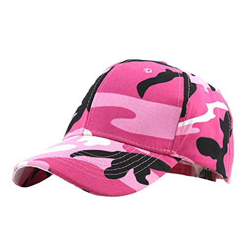 GNGR Unisex Outdoor Camouflage Trucker Plain Baseball Visor Cap Dad Hat Snapback Cap Schwarz von GNGR