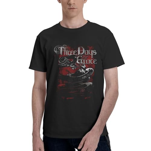 GNHFNM Three Days Grace Herren-T-Shirt, Baumwolle, modisch, lässig, Rundhalsausschnitt, kurzärmelig, Stil 2, 3XL GNHFNM Three Days Grace Herren-T-Shirt, Baumwolle, modisch, lässig, Rundhalsausschnitt, kurzärmelig, Stil 2, 3XL von GNHFNM