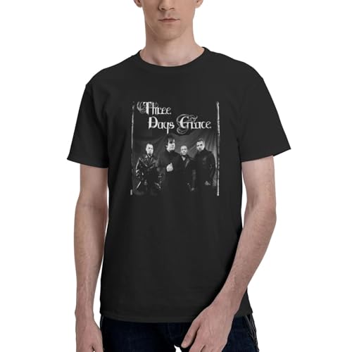 GNHFNM Three Days Grace Herren-T-Shirt, Baumwolle, modisch, lässig, Rundhalsausschnitt, kurzärmelig, Stil 5, XXL GNHFNM Three Days Grace Herren-T-Shirt, Baumwolle, modisch, lässig, Rundhalsausschnitt, kurzärmelig, Stil 5, XXL von GNHFNM