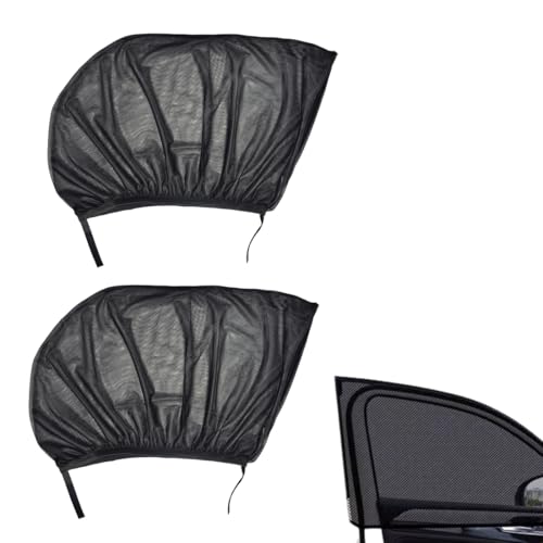 GNHG Sonnenschutz Auto Baby2-StückHochwertiges Atmungsaktive Spandex,Sonnenschutz Auto Kinder fit Autos, Privatsphäre Für Ihre Familie von GNHG