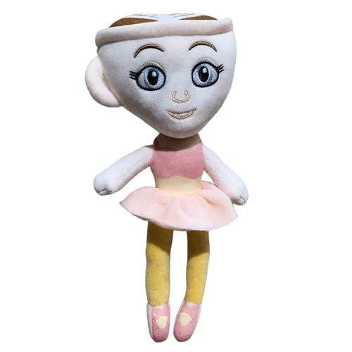 GNHG Tralalero Tralala kuscheltiere, ein lustiges italienisches Brainrot-Plüschtier, geeignet für Kinder Erwachsene, ist ein Sammlerstück ein bei beliebtes Plüschtier. (Ballerina Cappuccino Plüsch) von GNHG