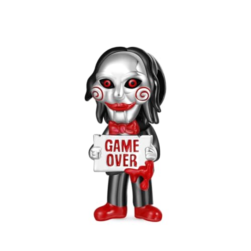 GNOCE Charm Anhänger Gefährliche Saw Abgetrenntes Bein Anhänger 925 Sterling Silber Geschenk für Mädchen Kinder Fit Alle Armband/Halskette (Billy die Marionette Grusel) von GNOCE