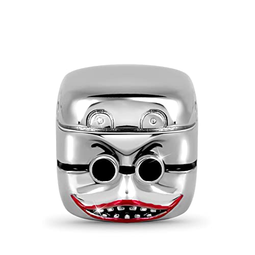 GNOCE Finkelstein Charms Perle 925 Sterling Silber Halloween Beads Charm Fit Armband/Halskette Geschenk für Frauen Mädchen Tochter von GNOCE