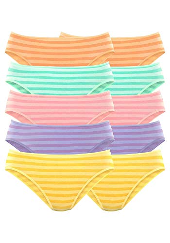 Goin Damen Slips Bikinislips von | 10 Stück (48/50, Bunt) von GO IN