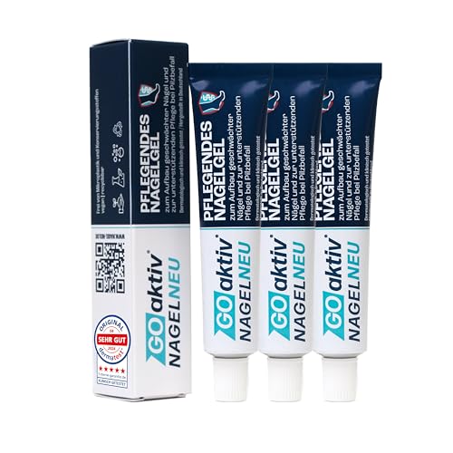 GOaktiv® NAGELNEU | Pflegendes Nagelgel | 3 x 10 ml von GO aktiv