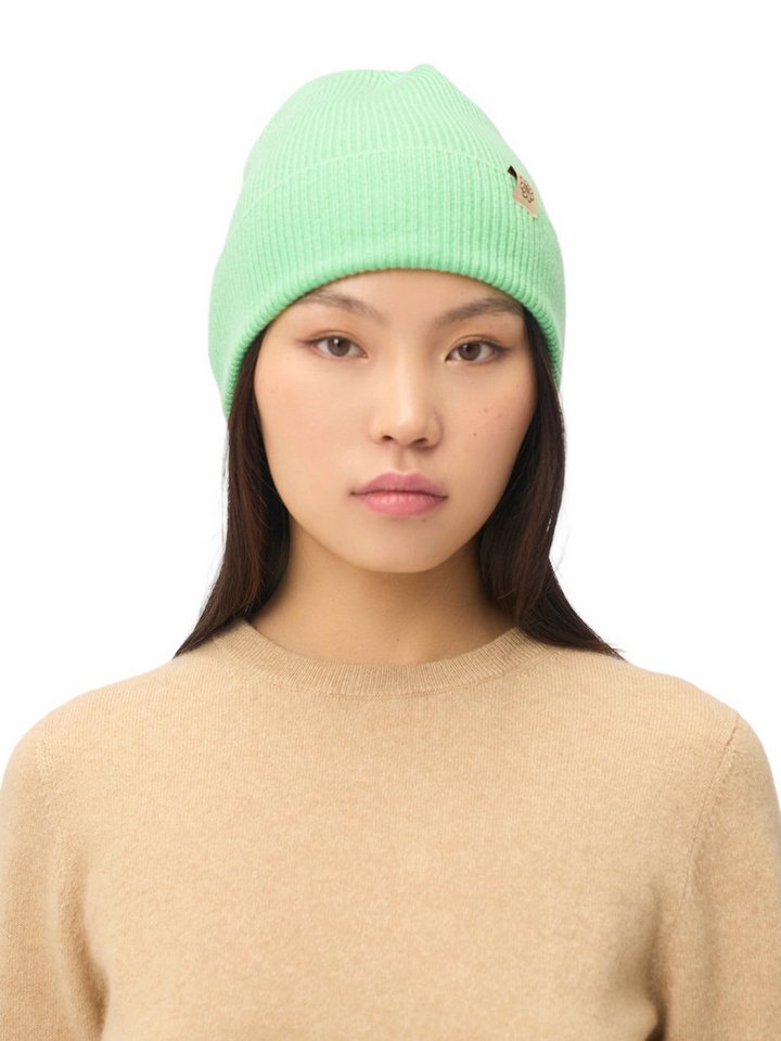 GOBI Cashmere Beanie Rippenstrick Kaschmir Mütze von GOBI Cashmere