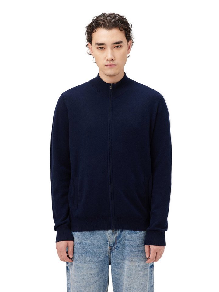 GOBI Cashmere Cardigan Basic Kaschmirstrickjacke mit Reißverschluss von GOBI Cashmere