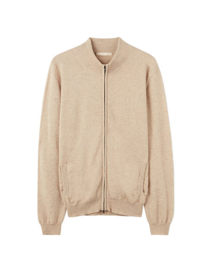 GOBI Cashmere Cardigan Basic Kaschmirstrickjacke mit Reißverschluss von GOBI Cashmere
