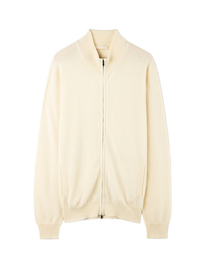 GOBI Cashmere Cardigan Basic Kaschmirstrickjacke mit Reißverschluss von GOBI Cashmere