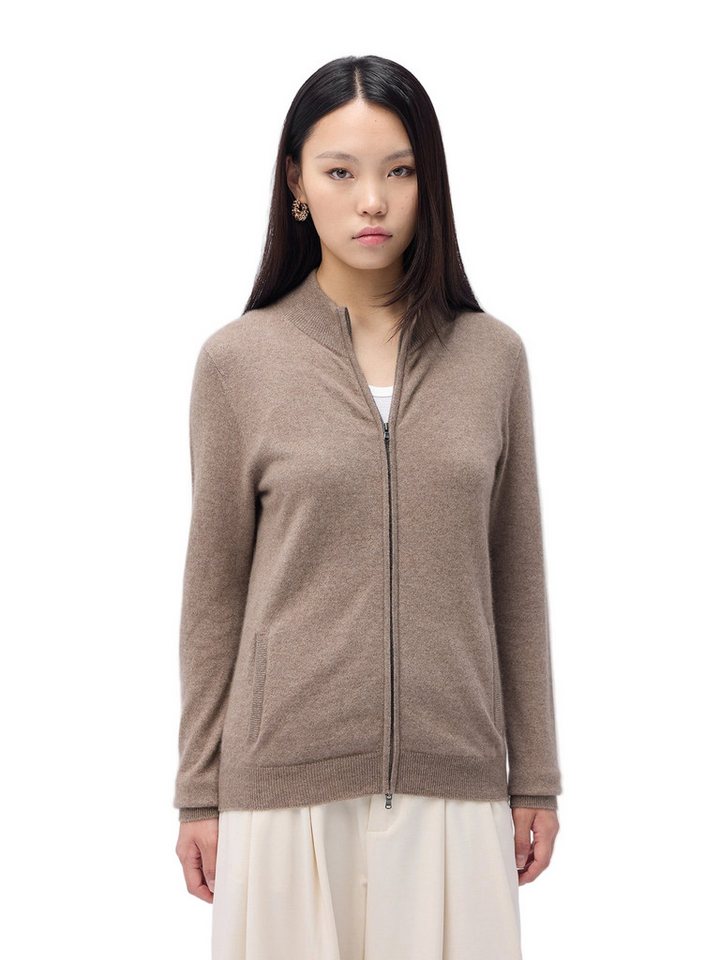 GOBI Cashmere Cardigan Kaschmir Cardigan mit Reißverschluss von GOBI Cashmere