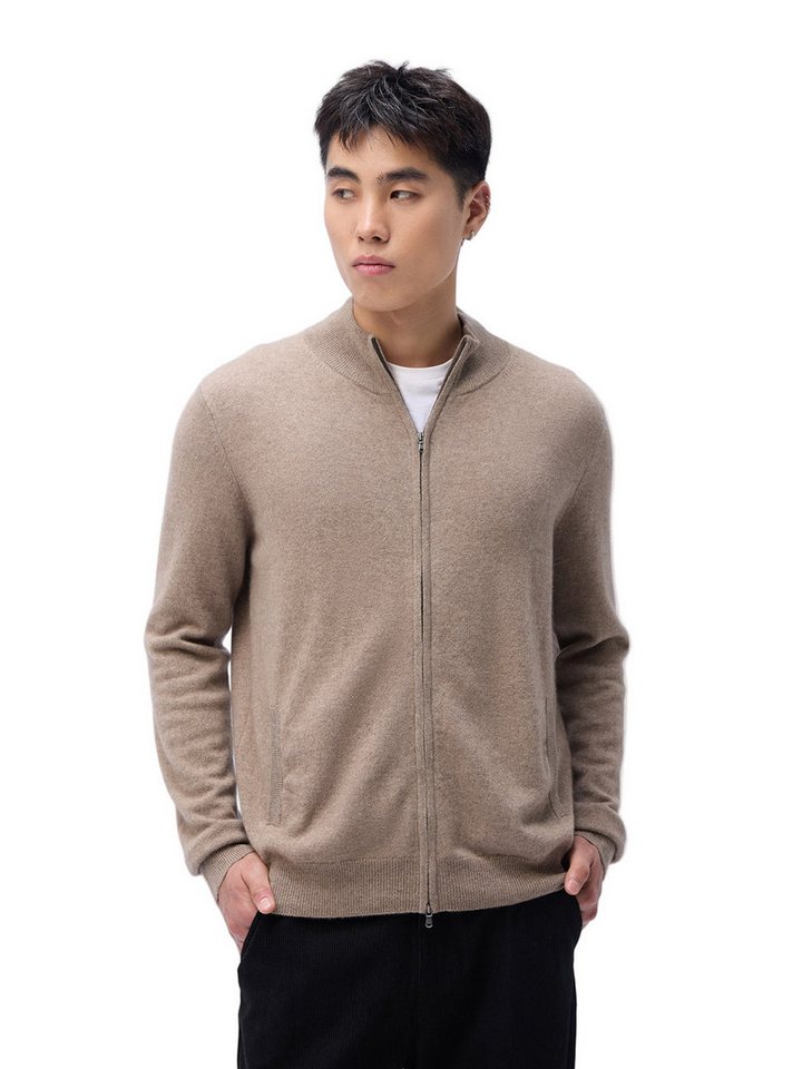 GOBI Cashmere Cardigan Kaschmir Cardigan mit Reißverschluss von GOBI Cashmere