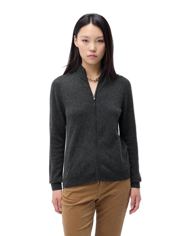 GOBI Cashmere Cardigan Kaschmir Cardigan mit Reißverschluss von GOBI Cashmere