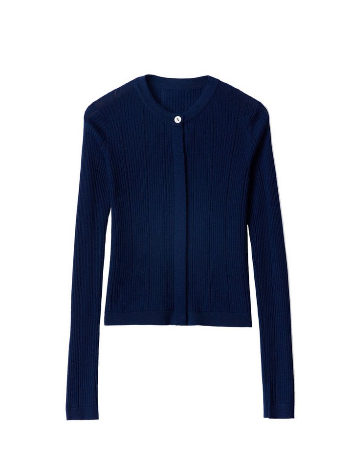 GOBI Cashmere Cardigan Strickjacke mit verdeckter Knopfleiste aus Kaschmir-Seide von GOBI Cashmere