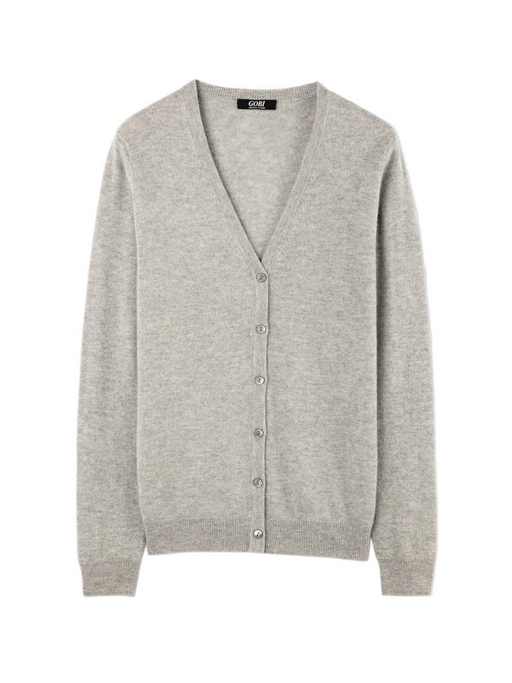GOBI Cashmere Cardigan V-Ausschnitt Kaschmirstrickjacke von GOBI Cashmere