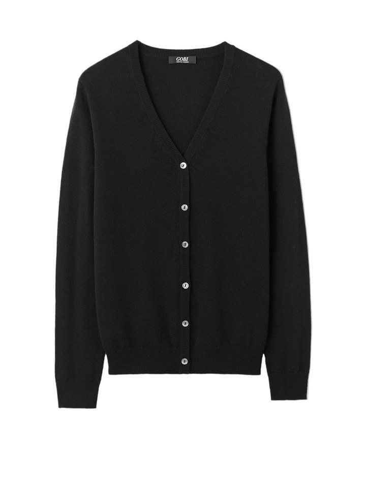 GOBI Cashmere Cardigan V-Ausschnitt Kaschmirstrickjacke von GOBI Cashmere