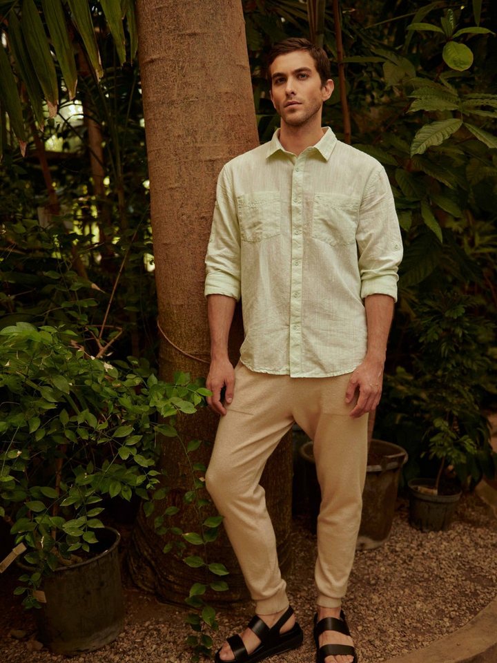 GOBI Cashmere Jogginghose Naturfarbe Lockere Jogginghose aus Kaschmir von GOBI Cashmere