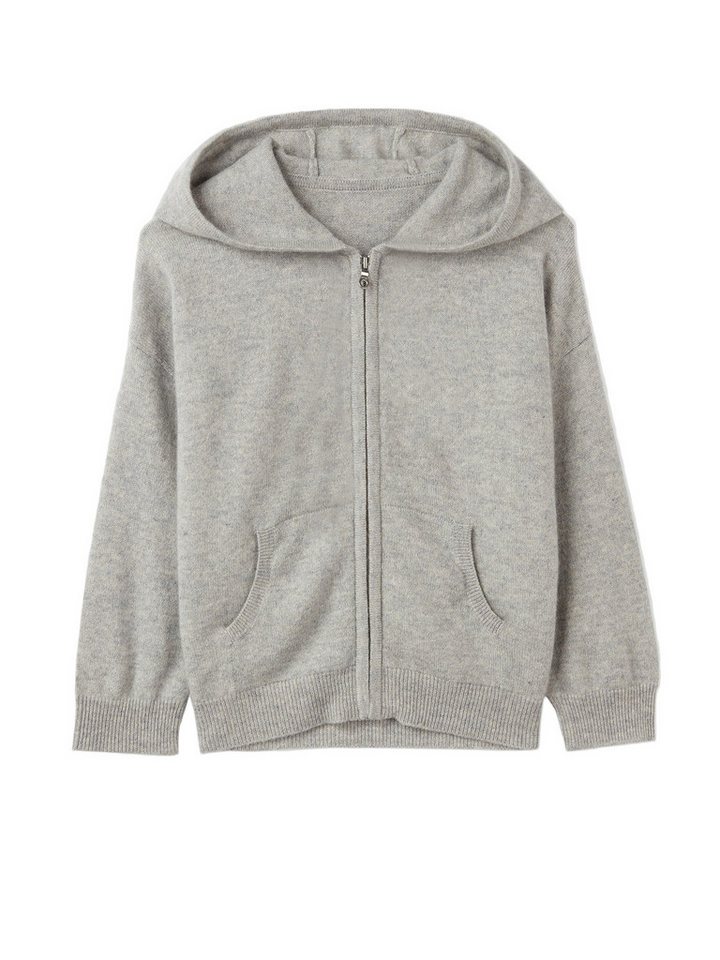 GOBI Cashmere Kapuzenpullover Strickjacke mit Kapuze für Kinder von GOBI Cashmere