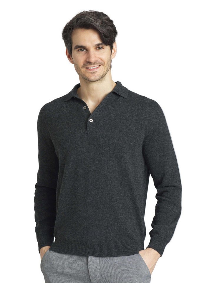 GOBI Cashmere Polokragenpullover Basic Kaschmirpullover mit Polokragen von GOBI Cashmere