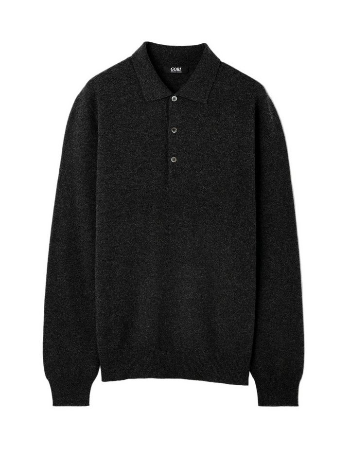 GOBI Cashmere Polokragenpullover Basic Kaschmirpullover mit Polokragen von Gobi Cashmere