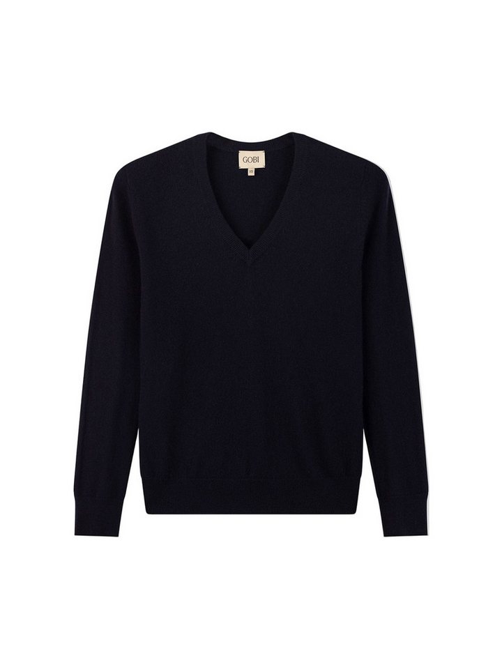 GOBI Cashmere Polokragenpullover Damen Kaschmirpullover mit V-Ausschnitt von GOBI Cashmere