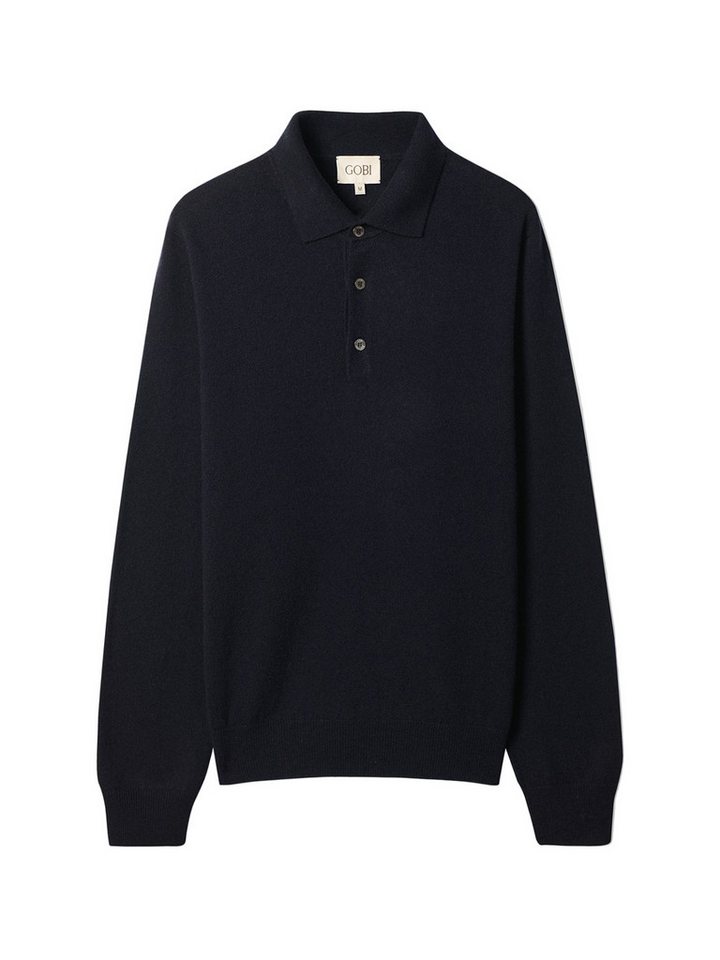 GOBI Cashmere Polokragenpullover Kaschmir-Polo-Pullover von GOBI Cashmere