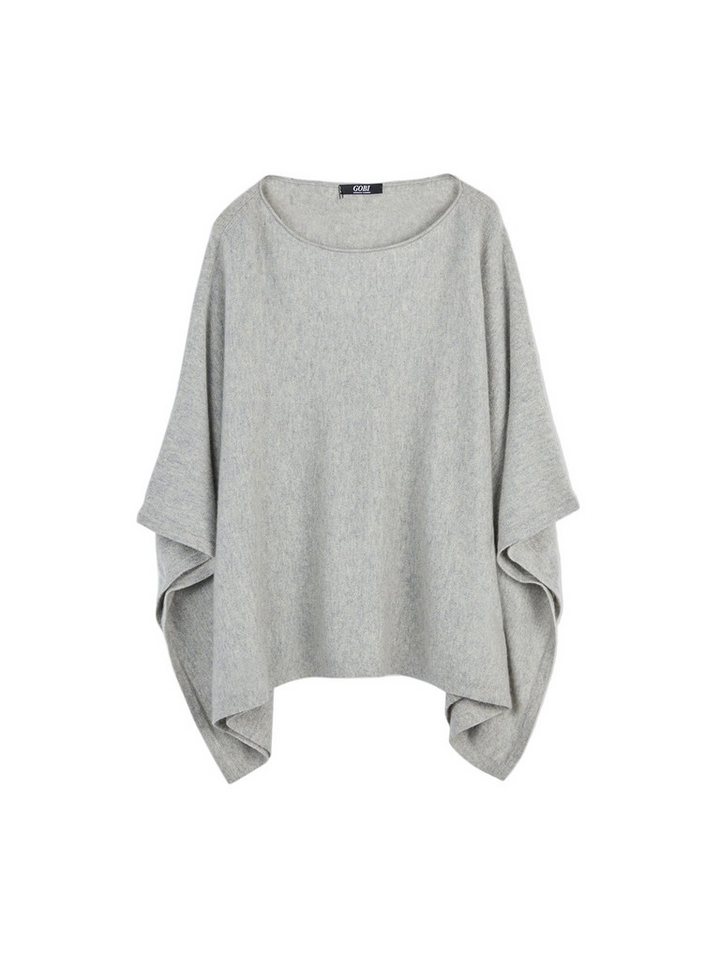 GOBI Cashmere Poncho Kaschmir-Poncho mit U-Boot-Ausschnitt von GOBI Cashmere