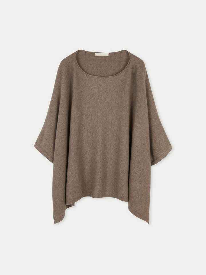 GOBI Cashmere Poncho Kaschmir-Poncho mit U-Boot-Ausschnitt von GOBI Cashmere