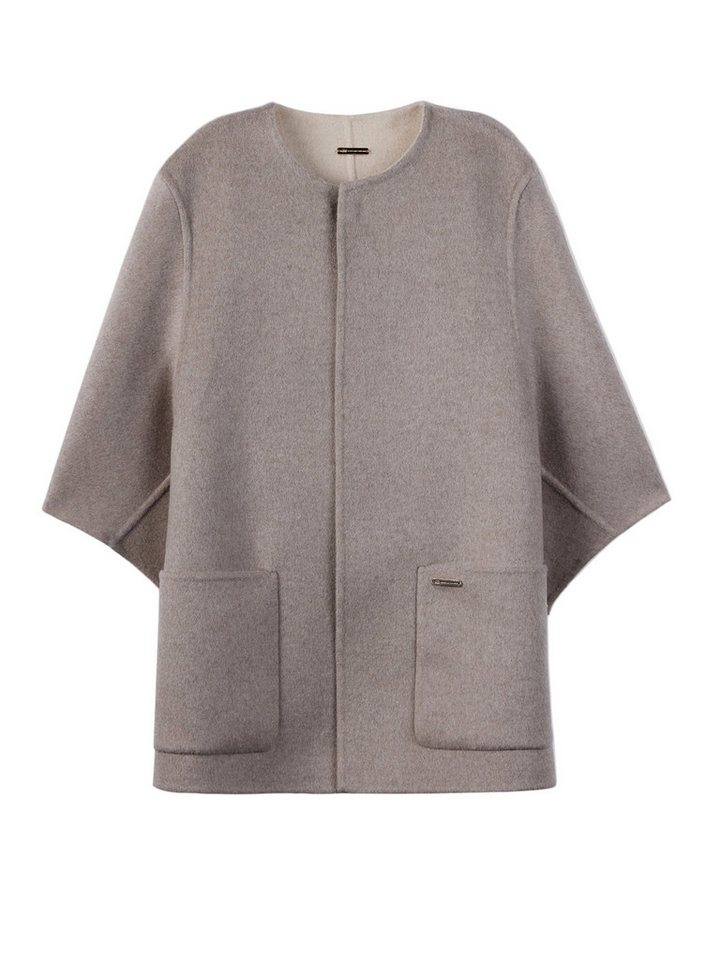 GOBI Cashmere Poncho Ponchojacke aus Kaschmir mit Tasche von GOBI Cashmere