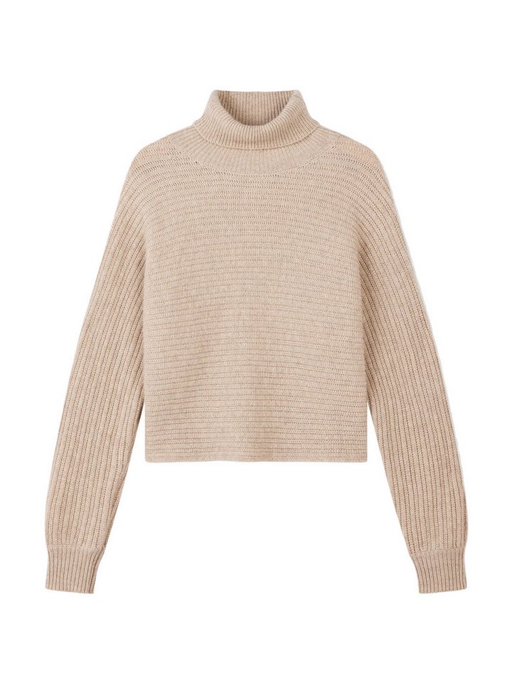 GOBI Cashmere Rollkragenpullover Kaschmir Pullover mit T-Ausschnitt von GOBI Cashmere