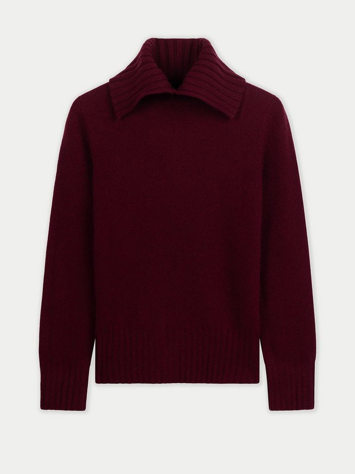 GOBI Cashmere Rollkragenpullover Kaschmir-Pullover mit Umklapp-Rollkragen von GOBI Cashmere