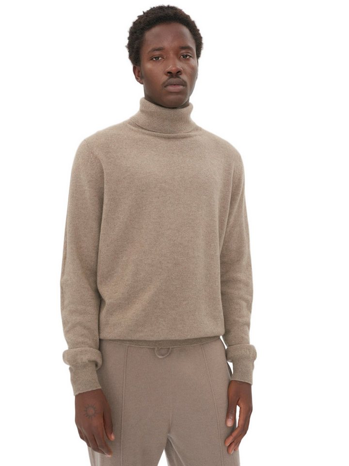 GOBI Cashmere Rollkragenpullover Naturfarbe Basic Kaschmir Rollkragenpullover von GOBI Cashmere