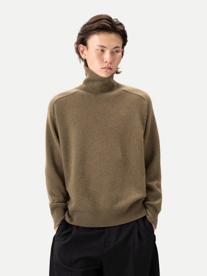 GOBI Cashmere Rollkragenpullover Unisex Kaschmir-Pullover mit hohem Kragen von GOBI Cashmere