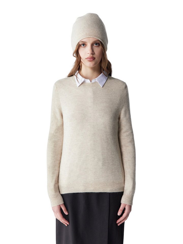 GOBI Cashmere Rundhalspullover 99€ Kaschmir-Set aus Pullover und Mütze von GOBI Cashmere